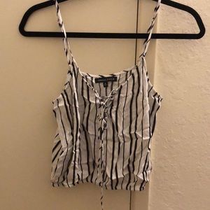 Striped Crop Top